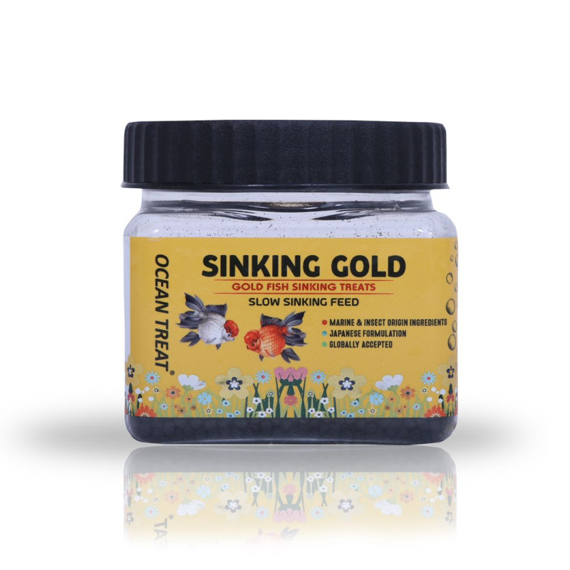 Ocean Treat Sinking Gold Fish Food - 100g
