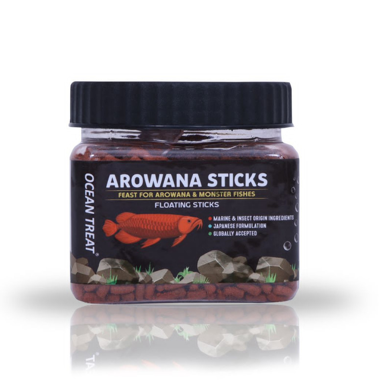Ocean Treat Arwoana Stick Fish Food - 100g