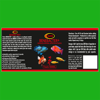  Benebacter+ (REMOVES AMMONIA, NITRITE & NITRATES)- 50gm