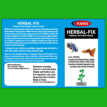 Herbal Fix (TREATS BACTERIAL INFECTIONS)- 100ml