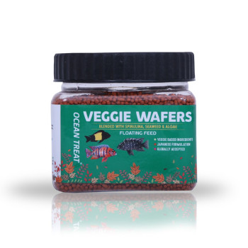 Ocean Free Veggie Wafers Fish Food - 100g