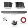 Universal Fit Magnetic Car Curtains - UV Protection for Side Windows (4PCS)