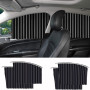 Universal Fit Magnetic Car Curtains - UV Protection for Side Windows (4PCS)