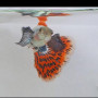 Big Ear Chilli Red Guppy Fish