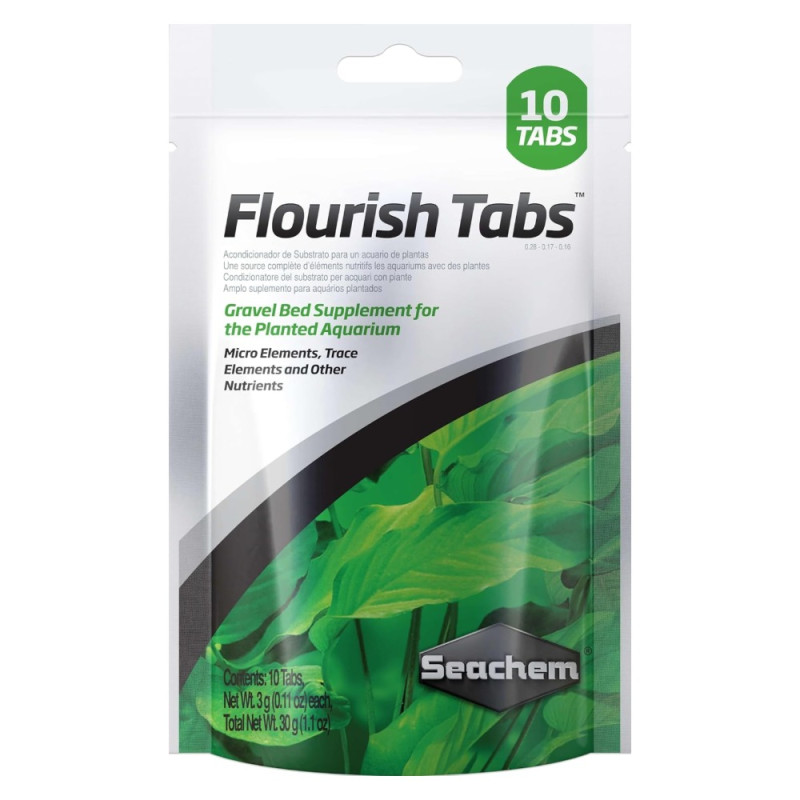 Seachem Flourish Tabs 10 Tabs Root Tab Fertilizer for Planted Aquariums
