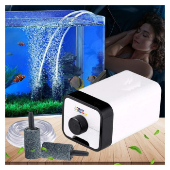 Sunsun CT-202 (Dual Outlet) Aquarium Air Pump