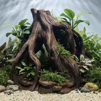 P04 – Hollow Tree Stump - Aquarium & Terrarium Décor