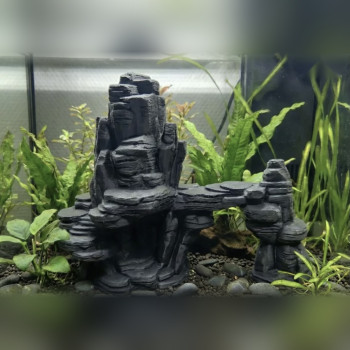 P06 – Rock Tower Bridge - Aquarium & Terrarium Décor