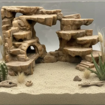 P10 – Desert Rock Retreat - Aquarium & Terrarium Décor