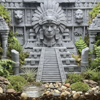 P13 – Ancient Temple - Aquarium & Terrarium Décor